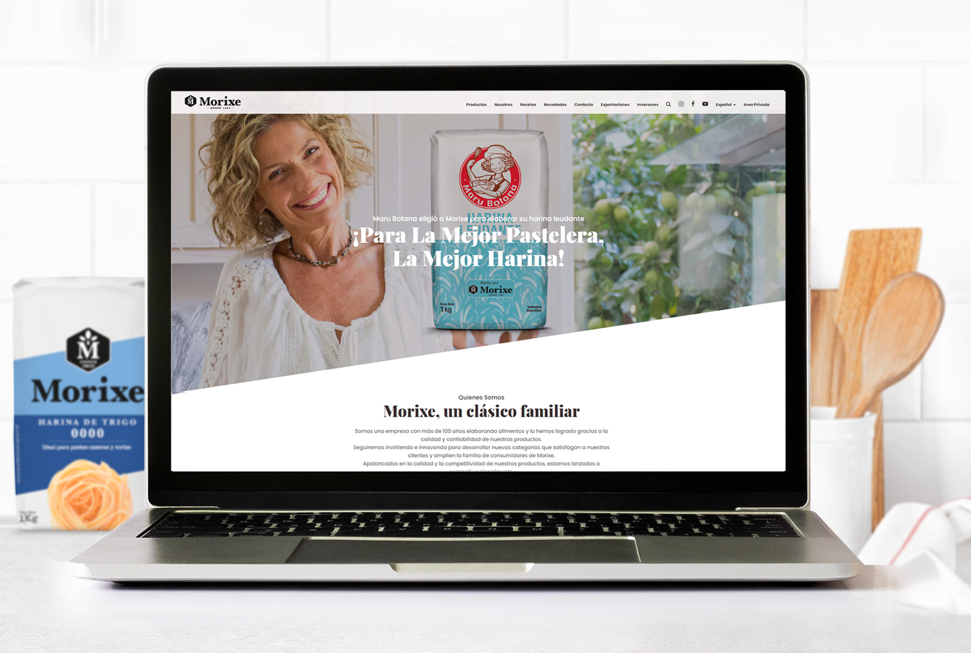 Sitio web de Morixe